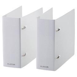 エレコム(ELECOM) CCD-B02WCR クリア ファイル DVD CD不織布ケース専用 2冊