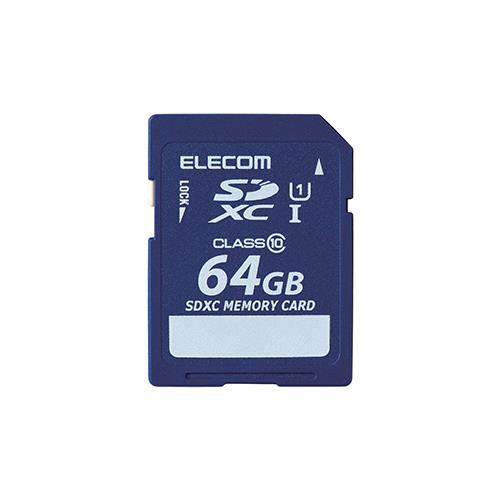 エレコム(ELECOM) MF-FSD064GC10R データ復旧SDXCカード 64GB Class10