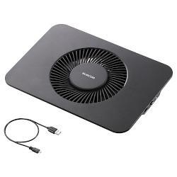 エレコム(ELECOM) SX-CL21BK ブラック ノートPC用クーラー 静音 強冷タイプ 12.1~14インチ対応