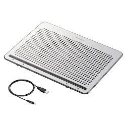 エレコム(ELECOM) SX-CL22LSV シルバー ノートPC用クーラー 角度調節 強冷タイプ 15.4~17インチ対応