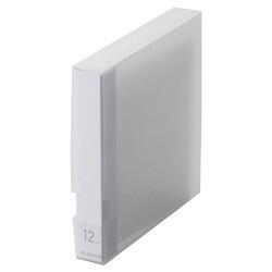 エレコム(ELECOM) CCD-FB12CR クリア ディスクファイル Blu-ray DVD CD用 12枚収納