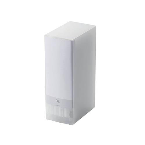 エレコム(ELECOM) CCD-FB96CR クリア ディスクファイル Blu-ray DVD CD用 96枚収納