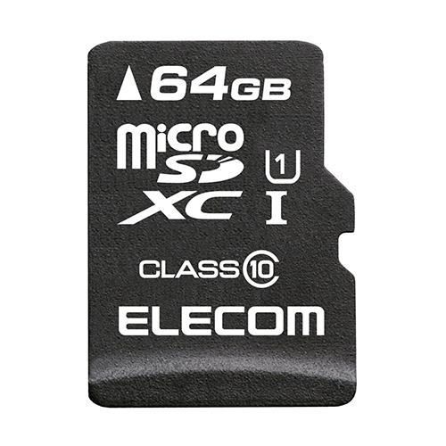 エレコム(ELECOM) MF-MSD064GC10R データ復旧microSDXCカード 64GB Class10