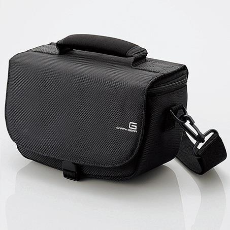 エレコム(ELECOM) DGB-S017BK ブラック ミラーレス一眼カメラ用バッグ