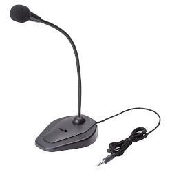 エレコム(ELECOM) HS-MC05BK ブラック スタンドマイク ミュートボタン付