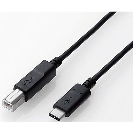 エレコム(ELECOM) U2C-CB10NBK ブラック U2C-CBNBKシリーズ USB2.0ケーブル 1.0m