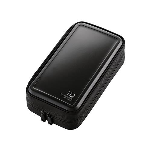 エレコム(ELECOM) CCD-HB112BK ブラック Blu-ray・CD・DVD対応ファスナーケース 112枚
