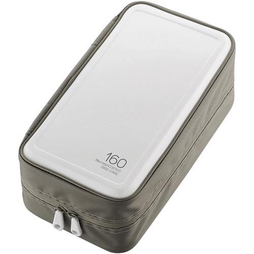 エレコム(ELECOM) CCD-HB160WH ホワイト Blu-ray・CD・DVD対応ファスナーケース 160枚