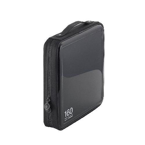 エレコム(ELECOM) CCD-H160BK ブラック CD/DVDファスナーケース 16枚