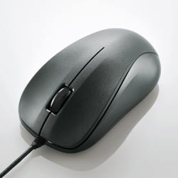 エレコム(ELECOM) M-K6URBK/RS ブラック USB 有線光学式マウス