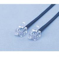 エレコム(ELECOM) MJ-3BK ブラック スリムモジュラケーブル 3m