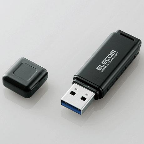 エレコム(ELECOM) MF-HSU3A16GBK ブラック USB3.0メモリ 16GB
