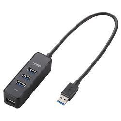 エレコム(ELECOM) U3H-T405BBK ブラック USB3.0ハブ マグネット付 4ポート
