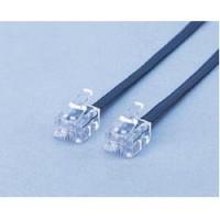 エレコム(ELECOM) MJ-1BK ブラック スリムモジュラケーブル 1m