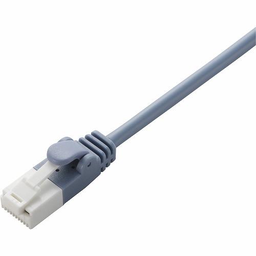 エレコム(ELECOM) LD-GPYT/BU10 ブルー ツメ折れ防止やわらかLANケーブル Cat6 1m