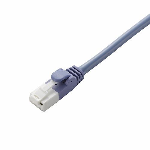 エレコム(ELECOM) LD-CTXT/BU10 ブルー ツメ折れ防止クロスケーブル Cat5E 1m