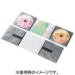 エレコム(ELECOM) CCD-DP2C10BK ブラック スリムケース 2枚収納 10セット