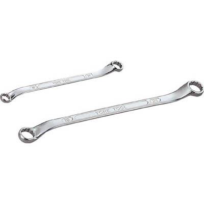 TONE(トネ) M44-1214 ロングメカニックめがねレンチ 45°X10° 12X14mm