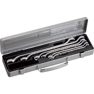 ＴＯＮＥ(トネ) M446 ロングメカニックめがねレンチセット 45°X10° 6pcs