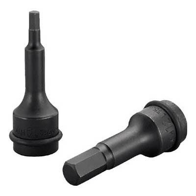 TONE(トネ) 4AH-14L75 インパクト用セミロングヘキサゴンソケット 14mm