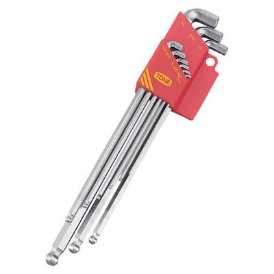 TONE(トネ) BLB900S マスターツール首下ショートロングボールポイントL形レンチセット