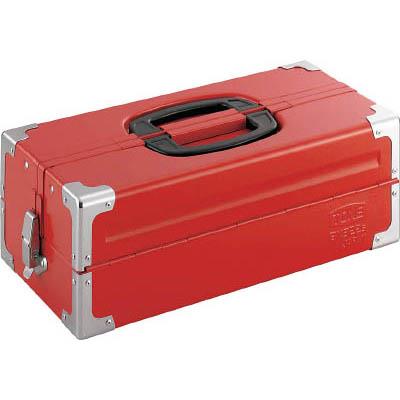 TONE(トネ) BX322S ツールケース メタル V形2段式 433X220X160mm レッド