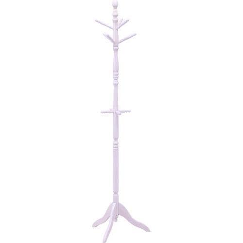 不二貿易 【組立品】アンティークコートハンガー GV-6100 WH 10265【代引・日時指定・キャンセル不可・北海道沖縄離島配送不可】