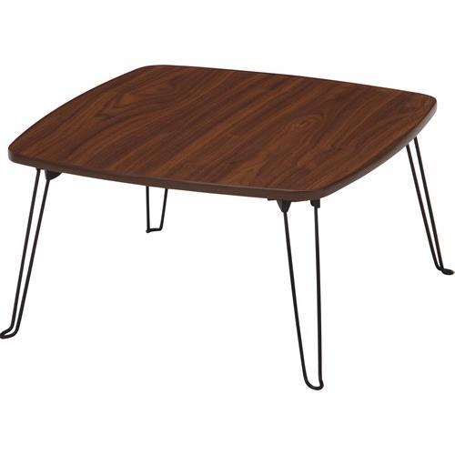 不二貿易 【完成品】ローテーブル 角60 BR 10860【代引・日時指定・キャンセル不可・北海道沖縄離島配送不可】