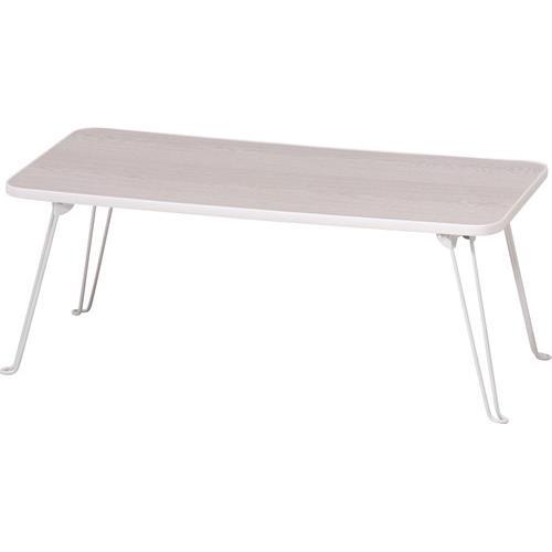 不二貿易  【完成品】ローテーブル ８０４０ WHＷ 10863【代引・日時指定・キャンセル不可・北海道沖縄離島配送不可】