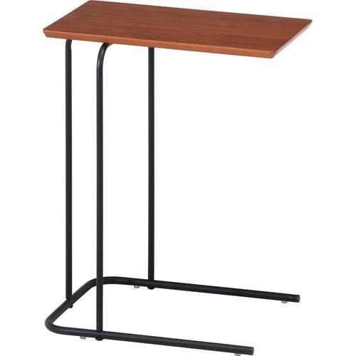 不二貿易 【組立品】突板サイドテーブル 12519【代引・日時指定・キャンセル不可・北海道沖縄離島配送不可】