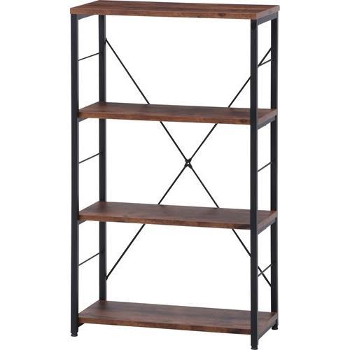 不二貿易  【組立品】 ４段ラック ナビア ６０１０５ 14652【代引・日時指定・キャンセル不可・北海道沖縄離島配送不可】