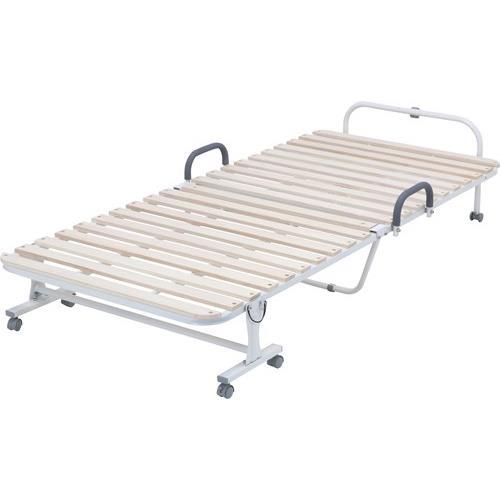 不二貿易 【組立品】ワンタッチスノコベッド 桐 14741【代引・日時指定・キャンセル不可・北海道沖縄離島配送不可】