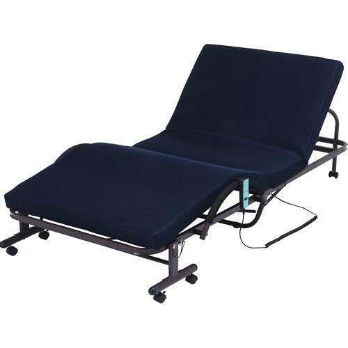 不二貿易 【組立品】 折たたみ電動ベッド 14744【代引・日時指定・キャンセル不可・北海道沖縄離島配送不可】