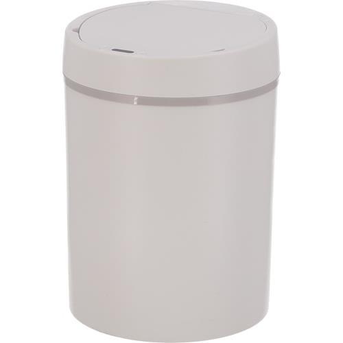 不二貿易 【完成品】 センサーダストボックス 12L ラウンド 16703【代引・日時指定・キャンセル不可・北海道沖縄離島配送不可】