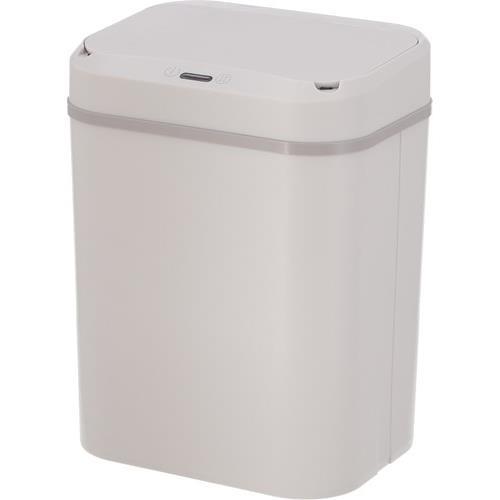 不二貿易  【完成品】 センサーダストボックス １２Ｌ レクタングル 16704【代引・日時指定・キャンセル不可・北海道沖縄離島配送不可】