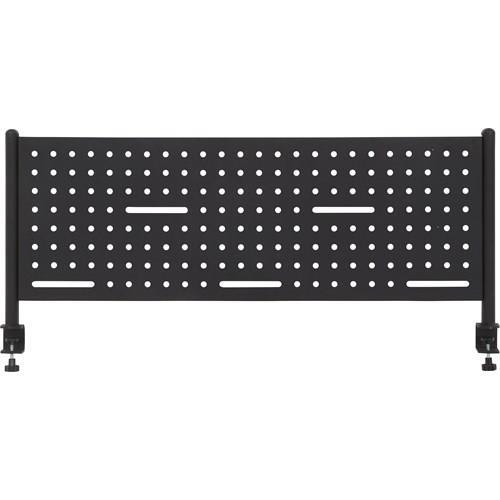 不二貿易 【組立品】デスクパネル クレバー ブラック ブラック 18576【代引・日時指定・キャンセル不可・北海道沖縄離島配送不可】