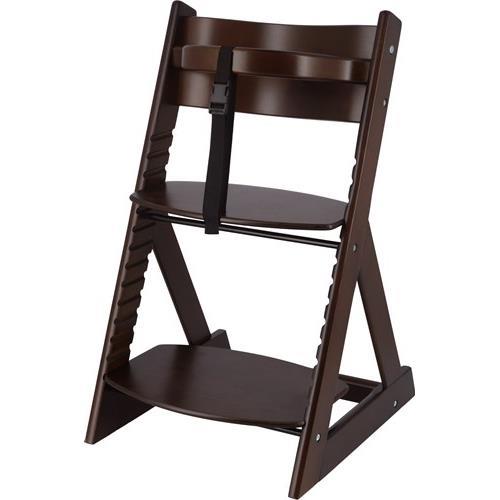 不二貿易  【組立品】グローアップチェアー ブラウン ブラウン 19068【代引・日時指定・キャンセル不可・北海道沖縄離島配送不可】