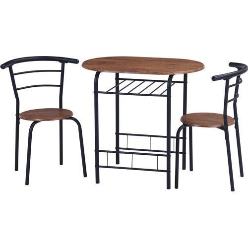 不二貿易 【組立品】ダイニング3点セット BR 14600 19361【代引・日時指定・キャンセル不可・北海道沖縄離島配送不可】