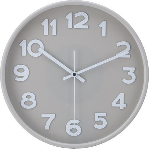 不二貿易 【完成品】掛時計 スピカ2 30 サンドベージュ 28106【代引・日時指定・キャンセル不可・北海道沖縄離島配送不可】