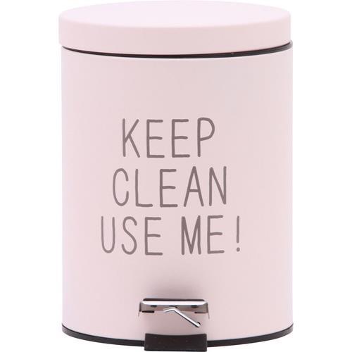 不二貿易  【完成品】 ユーズミー ペダルペール ５Ｌ ＰＫ 34901【代引・日時指定・キャンセル不可・北海道沖縄離島配送不可】