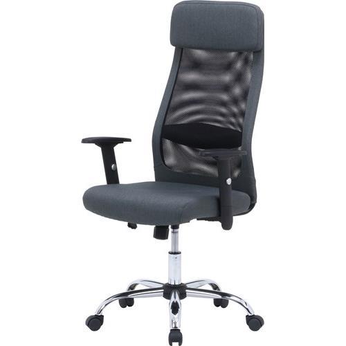 不二貿易 【組立品】ファブリッシュチェア Mix ダークグレー 38069【代引・日時指定・キャンセル不可・北海道沖縄離島配送不可】