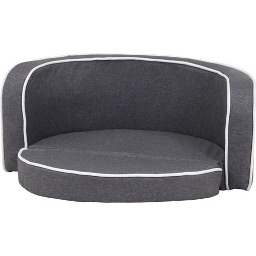 不二貿易 【完成品】ペットフロアソファ(クッション折り畳み仕様) GY 45226【代引・日時指定・キャンセル不可・北海道沖縄離島配送不可】