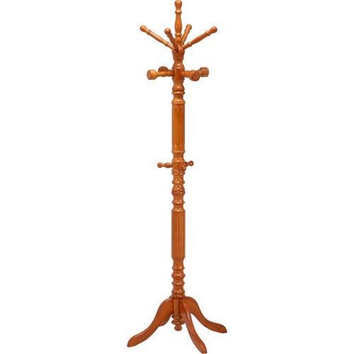 不二貿易 【組立品】イタリアンコートハンガー(ブラウン)6119-1BR 46081【代引・日時指定・キャンセル不可・北海道沖縄離島配送不可】