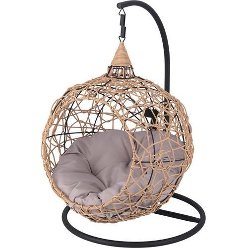 不二貿易 【組立品】ペット用ハンギングチェア ラウンド NA 51736【代引・日時指定・キャンセル不可・北海道沖縄離島配送不可】