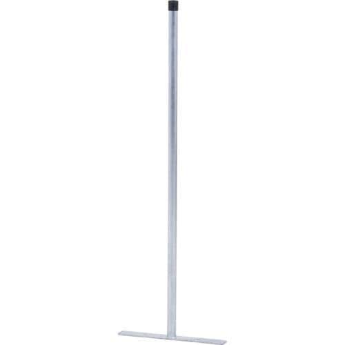 不二貿易 【完成品】フェンス用支柱 プレート型120 56255【代引・日時指定・キャンセル不可・北海道沖縄離島配送不可】