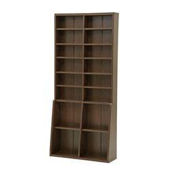 不二貿易  【組立品】 書棚９０ ＢＫ－９０２０ＢＲ 67766【代引・日時指定・キャンセル不可・北海道沖縄離島配送不可】