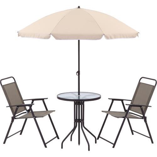 不二貿易 【組立品】ガーデン4点セット ベルベ ベージュ 70322【代引・日時指定・キャンセル不可・北海道沖縄離島配送不可】