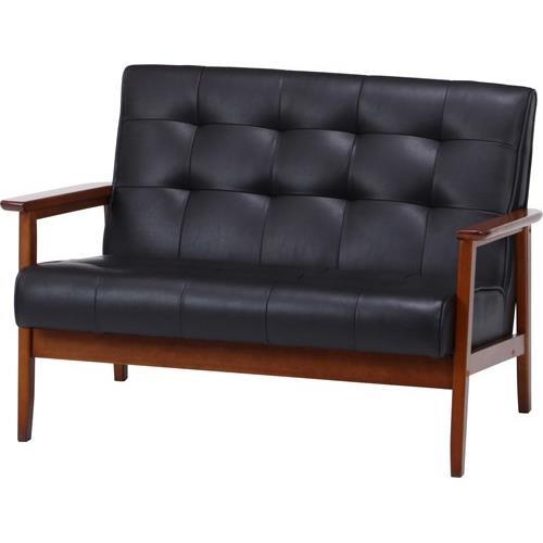 不二貿易  【組立品】バイキャストＰＵソファー フレンズＤＢＲ １．５Ｐ ８４６ 71168【代引・日時指定・キャンセル不可・北海道沖縄離島配送不可】