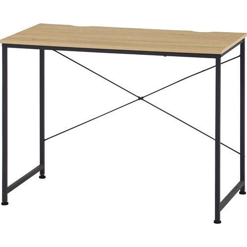 不二貿易 【組立品】ワークデスク ルカ NA ナチュラル 73609【代引・日時指定・キャンセル不可・北海道沖縄離島配送不可】