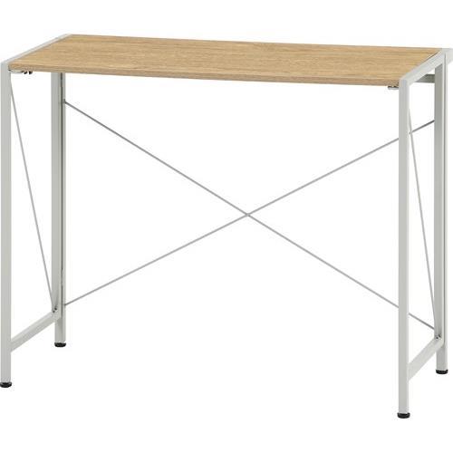 不二貿易 【完成品】折りたたみデスク アロン NA ナチュラル 73636【代引・日時指定・キャンセル不可・北海道沖縄離島配送不可】